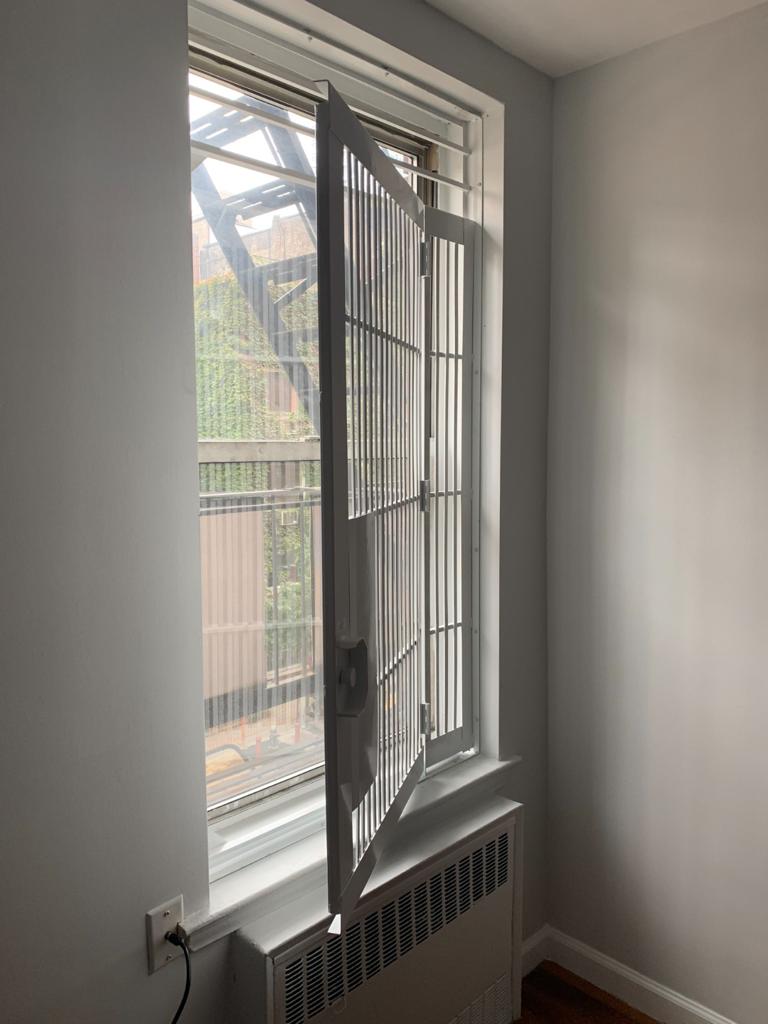 Secure your home with NYC Fire escape window gate